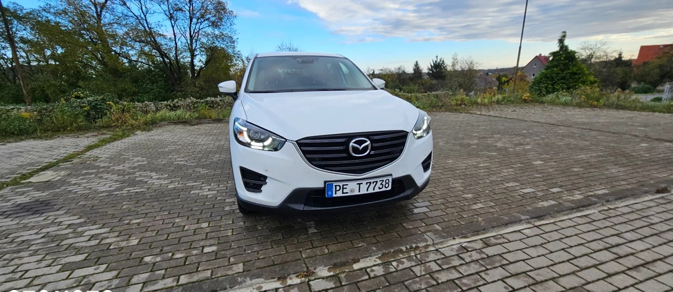 Mazda CX-5 cena 59800 przebieg: 136852, rok produkcji 2017 z Wąchock małe 154